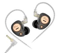 Yinyoo KZ Taurus Auriculares in Ear con Cable,IEMs para Gaming, 8 mm Controladores dinámicos duales, in Ear Monitors con Cable Desmontable de 2 Pines