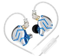 Yinyoo KZ ZS10 Pro Auriculares con Cable - IEM Gaming 5 Drivers Tesla (4BA 1DD)- Auriculares in Ear para Juegos- Compatibilidad Universal PS5/Switch/PC- 4 Pares de Almohadillas