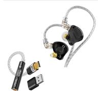 Yinyoo KZ ZS10 Pro X Auriculares HiFi + CCZ CM01 Adaptador DAC - Solución de Audio de Alta definición