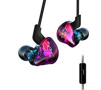 Yinyoo KZ ZST Auriculares, Estructura balanceada + Driver Dual dinámico híbrido, Alta fidelidad, in-Ear