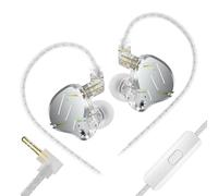 Yinyoo KZ ZST Pro X Auriculares,IEMs HiFi,Drivers Duales Híbridos 1DD+1BA,Cáscara Ergonómica de Policarbonato,Cable Antienredos,para Desplazamientos y Deporte