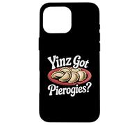 Yinz Got Pierogies Pittsburgh Polaco Inmigrante Orgullo Polonia Carcasa para iPhone 16 Pro MAX