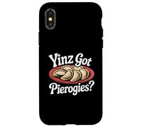 Yinz Got Pierogies Pittsburgh Polaco Inmigrante Orgullo Polonia Carcasa para iPhone X/XS