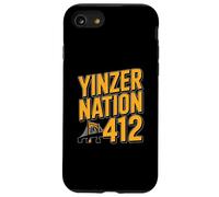 Yinzer Nation 412 Pittsburgh Steel City Pennsylvania Pride Carcasa para iPhone SE (2020) / 7/8