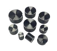 YINZHD 1 pieza de tapa perilla potenciómetro, codificador, control volumen, audio for cónico giratorio, orificio 6 mm(17 x 13mm (D x H))