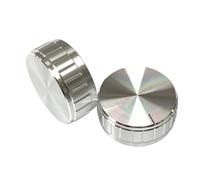 YINZHD Perilla de potenciómetro aleación aluminio 30 x 12 mm, tapa perilla control volumen, interruptor rotación(1)