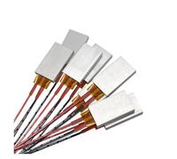 YINZHD Placa calefactora PTC de cerámica Temperatura Constante 12 V a 220, Carcasa Aluminio, Accesorios for Calentadores eléctricos, 35 x 21(12V - 70 Degrees)