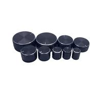 YINZHD Tapa de la perilla del potenciómetro Perilla control volumen interruptor rotación Diámetro eje moleteado 6 mm(17X17mm (DxH))