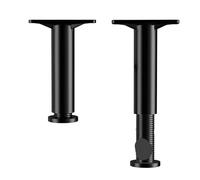 Yiodauh 10 patas telescópicas ajustables para cama, soporte de plástico reforzado, soporte de carga inferior para sofá, cama, silla, sofá, aparador, mesa (XSHG2390-E)