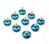 Yiodauh Patas para muebles, 12 unidades, M6, M8, de acero inoxidable, flexibles y ajustables, para patas de muebles, base antideslizante, silla de oficina, nivelador de mesa para sofá, cama, silla