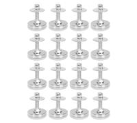 Yiodauh Patas para muebles, 24 niveladores de muebles M8 x 30 mm, patas de mesa ajustables con perno en T para sillas, armarios, bancos de trabajo y patas para sofá, cama, silla, sofá, aparador, mesa