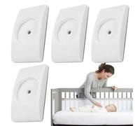 Yiohejy Baby Gate Wall Cup | Protector de pared montado 4X - Protector de seguridad antideslizante para niños, kit de tope de puerta para el hogar, para puerta