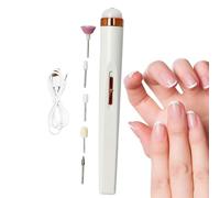 Yiohejy Limadora eléctrica para uñas, amoladora portátil profesional, máquina pulidora de ergonómica, herramienta de pulido eficiente para familias y amantes