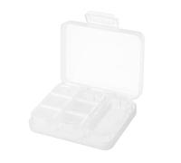 Yiokii Pastillero organizador de 7 días, 7 3 veces al día, portátil, con compartimentos grandes, aceites medicinales de pescado, caja de vitaminas