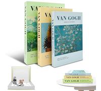 Yiomxhi 3 Piezas Libros Decorativos, Cajas de Almacenamiento con Cierre Magnético, Moderno Apilables Libros Decoración Falsos para Estanteria, Mesa Café, Sala Estar, Oficina (Colorido)