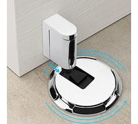 Yiomxhi Tope de Puerta Adhesivo Retenedor de Puerta Suelo Mecánico Ajustable en Altura, Tapón para Puerta Protección de Pared con Autoadhesivo 3M sin Taladrar, Tornillos, Plateado