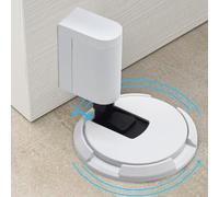 Yiomxhi Tope de Puerta Adhesivo Retenedor de Puerta Suelo Mecánico Ajustable en Altura, Tapón para Puerta Protección de Pared con Autoadhesivo 3M sin Taladrar, Tornillos, Blanco