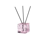 YIORYO Botellas difusoras de Cristal Rosa vacías, frascos de aromaterapia Recargables, contenedor de Almacenamiento de Perfume de Aceite Esencial, Accesorios for difusores de fragancias DIY