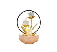 YIORYO Fuente de Agua de sobremesa, relajación Zen en Interiores for Oficina, Sala de Estar o Dormitorio