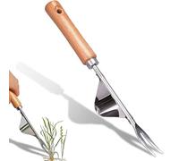 YIPFEN 1 Pieza Extractor Malas Hierbas, Weeder de Mano de Jardín, Extractor Malas Hierbas Manual, Desherbador Manual de Acero Inoxidable, Desherbador Manual, para Excavar, Desarraigo, Afloj