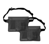 YIPFEN 2 Piezas Bolsa Impermeable con Correa Ajustable, Riñonera Impermeable para Deportes Acuáticos, Playa, Natación, Paseos en Barco, etc.