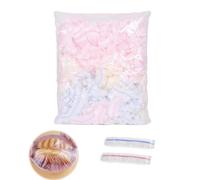 YIPFEN 300 unidades de tapas de silicona ajustables para alimentos con banda elástica, tapas ajustables para cocina, platos, frutas, sobras, refrigerador, camping y picnic.