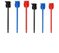 YIPFEN 6 Piezas Mezcladores de Pintura con Barra de Extensión, Agitadores Reutilizables para Resina Epoxi, Pintura, Pigmentos, Esmalte Cerámico, Mezcladores para Taladro de 1/4 (1/4 Taladro)