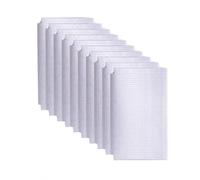YIPFEN Forro Libros 10 Piezas | Tamaño A4, Funda Libro Autoadhesiva Transparente y Ajustable, Cubierta Protectora sin Burbujas ni Residuos para Escolares y Cuadernos