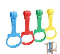 YIPFEN Juego de 4 asas para cuna, adecuado para cunas infantiles, con asas desmontables, ayuda a bebés y niños pequeños a desarrollar la musculatura de las piernas y aprender a ponerse de pie.