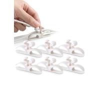 YIPFEN Organizador Cables 6 Piezas Autoadhesivo para Electrodomésticos Cocina: Enrollacables Sujetacables, Batidora, Tostadora. Gestión de Cables, ¡Adiós al Caos!