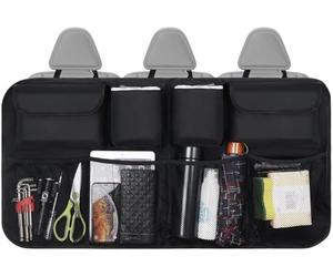 YIPINJIA Organizador Maletero para Ferrari 296 GTB 2021 2022 2023 2024 2025 | Bolsa de Almacenamiento Colgante con Bolsillos Malla Plegable para Viajes Familiares Escapadas