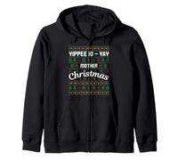 Yippee Ki-Yay Madre Navidad Suéter Feo Diseño Sudadera con Capucha