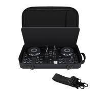 YipuVR Funda para controlador de DJ DDJ-FLX2, bolsa de viaje suave compatible con Inpulse 200/Inpulse 200 MK2/DDJ-WeGO4, funda para cable y accesorios con correa de hombro