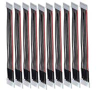 Yiqigou 10 PCS JST-XH 4S Conector 2S 3S 4S 5S 6S Equilibrio Cable de Extensión con 15 cm Cable Silicona 22AWG para RC Batería de Litio (4S)