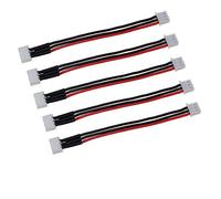 Yiqigou 5 pcs JST-XH Equilibradas Conector Cable 2S 3S 4S 5S 6S Carga Cable alargador 15 cm (2S)