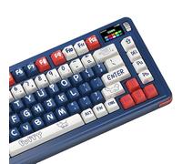 YiQinzcxg 133 teclas PBTs teclas teclas original de perfil completo con cachorro sublimación de tinta para teclados mecánicos sublimación de tinta, tapas de teclas