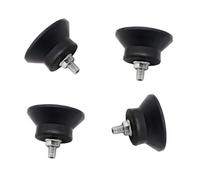 YiQinzcxg 4 piezas/set compresor de aire almohadilla de pie accesorios de repuesto a prueba de golpes metal de goma a prueba de golpes para 2 impresoras 4 pies amortiguadores de vibraciones para