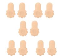 YiQinzcxg 5 pares de cinta de levantamiento de senos para mujeres pastas desechables cubiertas de pezones push up pezones pétalos pegatinas elevador almohadillas, Flower Shape Lift 6, Talla única