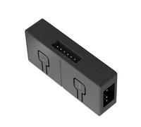 YiQinzcxg Adaptador de sincronización de ventilador ARGB de 5 V a 12 V con controlador manual de 3 pines a 4 pines, controlador ARGB manual