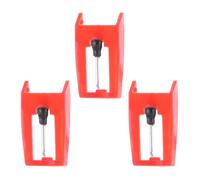 YiQinzcxg Aguja de reproductor de placa para tocadiscos, repuesto de aguja, vinilos, reproductor de registro, decoración de pared, cartucho de cerámica