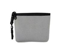 YiQinzcxg Bolsa de limpieza de golf pesada Tecnología de barrera de humedad triple Forro texturizado plateado suave Sistema de limpieza de raquetas de neopreno flexible