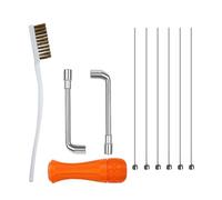 YiQinzcxg Boquilla de presión 3D, boquilla de hendidura, herramienta de limpieza resistente a altas temperaturas para uso general