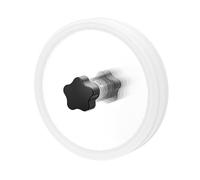 YiQinzcxg Clip confiable Fácil instalación impermeable Clip Record etiqueta protector para 12 "funda de designación de placa garantiza un uso de carga.