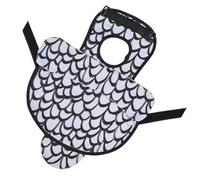 YiQinzcxg Delantal de gallina, sillín para pollo, protector de muelles, ajuste del chaleco de pollo, protector de espalda para plumas para uso en granjas avícolas, adaptación de gallina