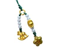 YiQinzcxg Elegante llavero de caballo balancín, soporte para teléfono móvil, versátil, elegante adorno de metal, accesorio de bolsillo para el uso diario. Soporte para teléfono móvil, D, Talla única