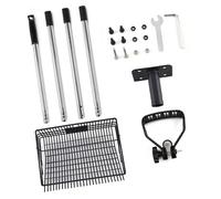 YiQinzcxg Pala de excrementos de pollo de alto rendimiento con diseño alargado y rastrillo para uso en granjas y jardines domésticos. Herramienta para la eliminación de residuos de aves de corral