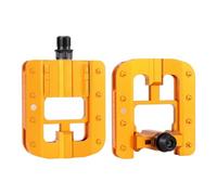 YiQinzcxg Pedales de bicicleta plegable Pedales de bicicleta de montaña Pedales No Deslizamiento Bicicletas Pedales Planos Con Tiras Reflectantes Anchas Pedales De Rueda Planos