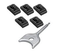 YiQinzcxg Puertos Bloqueador de Puertos Cubiertas de Seguridad con Bloqueo de Teclas Para Impedir El Acceso No Autorizado Y Protección contra el Polvo Escudo Cerradura De Seguridad