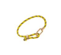 YiQinzcxg Pulsera de cuerda ajustable para él y ella, diseño minimalista, suave, cómoda de llevar, fácil de usar, joyería para parejas, regalo, versátil, ajustable, unisex, talla única, como se