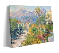 YiQuSoft Póster de Claude Monet pintado principalmente de la naturaleza5 sobre lienzo y arte de pared, impresión moderna para decoración de dormitorio familiar, estilo marco, 50 x 75 cm